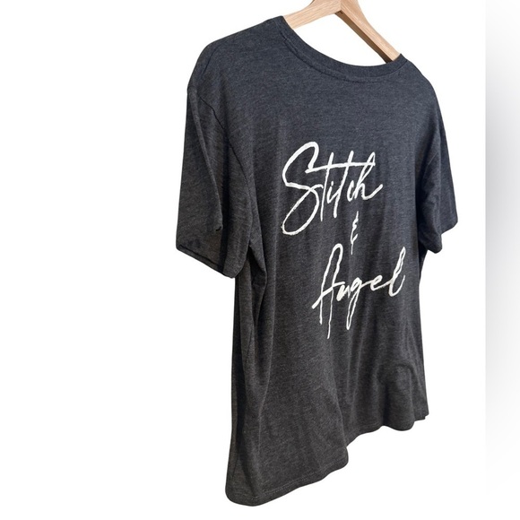 Disney Stitch and Angel Gray Short Sleeve T-Shirt Size XS - Picture 8 of 10